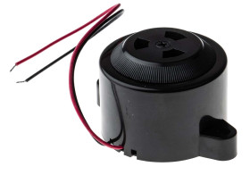 Brzęczyk średnica 50mm, sygnał ciągły 100dB RS PRO