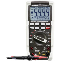 VOLTCRAFT VC440 Multimeter Digital Waterjet proof IP65 CAT III000 V CAT IV
