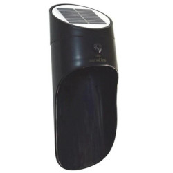 Oprawa elewacyjna LED Palesa 1W 4000K czarna solar