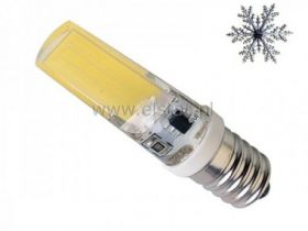 Żarówka LED E14; biały zimny; 3W; lizak; LED COB