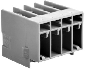 Wtyk X-COM 4-biegunowy szary raster 5mm 769-634 /50szt./