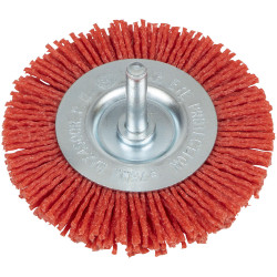 Sealey NFBC75 75mm Nylon Filament Circular Brush with 6mm Shaft