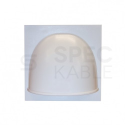 Przepust kablowy moduł 2M 45x45 biały Mediabox