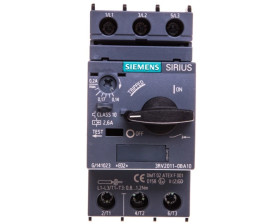 Wyłącznik silnikowy 3P 0,05kW 0,14-0,2A S00 3RV2011-0BA10
