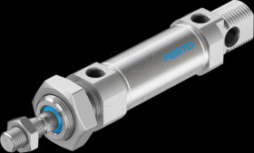 1908306 Standard cylinder, DSNU, dia. 25 mm, M10x1.25, G1/8