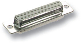 D-Sub socket, 9 pole, straight, solder pin, 28603.1
