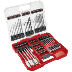 Einhell 108788 Drill Bit Set 95-piece robust toolkit for diverse drilling