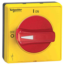 Uchwyt obrotowy zamknięcie zamknięcia do TeSys VLS 2.56in kolor Czerwony IP65 Schneider Electric TeSys