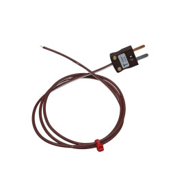 Termopara Typ T średnica 1/0.376mm długość 0.3m Wtyk miniaturowy RS PRO