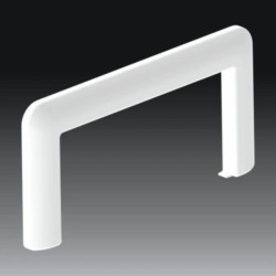 Pokrywa przepustowa dla kanałów PK 130X65 D biała 8227_HB