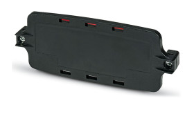 Płytka przednia Panel przedni 2230008 Poliwęglan Obudowy zewnętrzne ECS