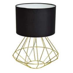 Lampa stojąca LUPO BLACK/GOLD 1xE27 MLP6272 Milagro