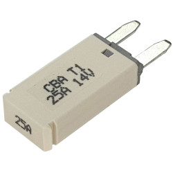 Hansor CBA1-2514 Standard mini blade fuse circuit breaker 25A White