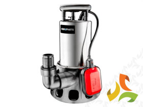 Pompa wodna zanurzeniowa do wody brudnej 650W 7,5m 59G446 GRAPHITE