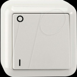 MEG3112-8719 Circuit breaker - 2-pin, polar white, surface-mounted