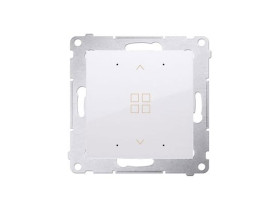 SIMON 54 Grupowy sterownik roletowy do przewodowego sterowania DEZ1L.01/.. biały DEZ1G.01/11 KONTAKT SIMON