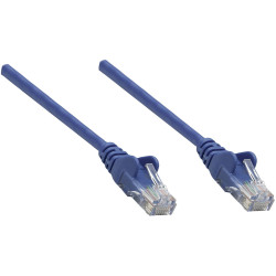 Intellinet 350723 Network cable patch CAT 6A Blue 0.50 m Halogen-free