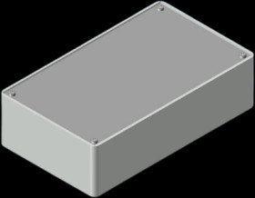 ABS enclosure, (L x W x H) 160 x 95 x 45 mm, gray (RAL 9018), COFFER A/7.5