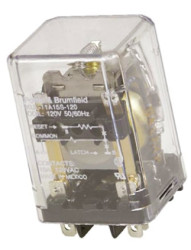 Przekaźnik mocy 120V ac DPDT TE Connectivity, Wciskane Szybkie łączenie