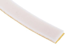 Taśma piankowa, 6m x 15mm x 3.2mm, kolor: Biały, RS PRO Jednostronna