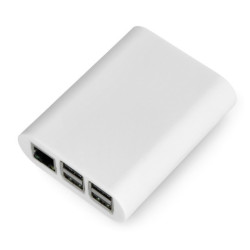 Obudowa Raspberry Pi Model 3B+/3B/2B Simple - biała