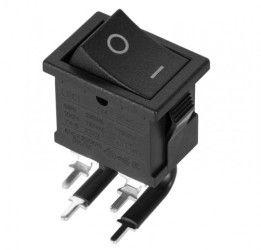 PRZELACZNIK KOLYSKOWY 6A/250V KATOWY