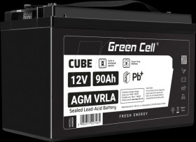 AGM29 Rechargeable lead-fleece battery, AGM, 12 V, 90 Ah