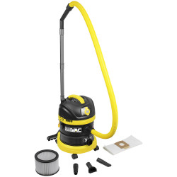 Sealey PC150BV110V BuilderVac® Wet &amp; Dry Vacuum Cleaner 15L Stainless