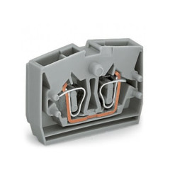 Blok zacisków końcowych WAGO poziomy: Pojedynczy 28 → 12AWGZacisk klatkowy 264 24A