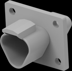 Pin housing, 3 pole, for DEUTSCH DT series, DT04-3P-L012