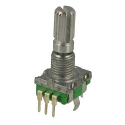 Impulsator - Encoder EC11P30 L20 30 impulsów z przyciskiem