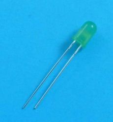LED 5mm GREEN 12V MATOWA