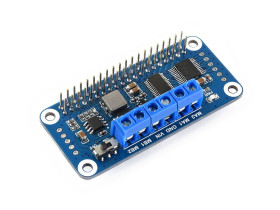 Waveshare Motor Driver HAT for Raspberry Pi, I2C Interface