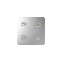 D82-Sense Klawiatura Sense, 4 klawisze, Custom T2 Aluminium 8000644-093