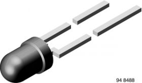 VSLB3948 High Speed Infrared Emitting Diode, 940 nm, GaAlAs, MQW