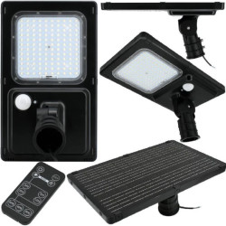 HYBRYDOWA OPRAWA ULICZNA LED 40W 6600LM IP65 CZARNA CZ. PIR C83-SOH-040-CCT-PIR