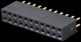 094-2-022-0-NFX-YS0 Sockets 2.54 mm, 2X11, straight