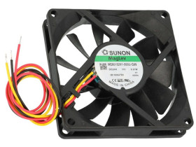 Wentylator 24VDC 80x80x15mm 3 przewody, łożysko Vapo; ME80152V1-G99