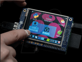 1601 Raspberry Pi - Display LCD-Touch, 2,8", 320x240 Pixel, STMPE610