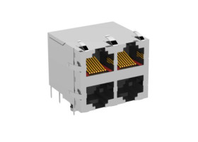 Moduł złącza RJ Żeński Złącze RJ45 Przewlekany Cat5 ERNI 8-żyłowe