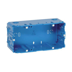 GGK 1280 GED50/2blau Socket 2-Way Blue 50mm For Floor Mounting