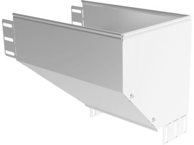 Kolanko redukcyjne KRPBJ150H100 prawe grubość blachy 1,0mm 118315 BAKS