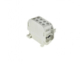 Złączka szynowa jednopolowa ZGX 1x25/2x16 mm2 szara (Al/Cu) ENE-00506