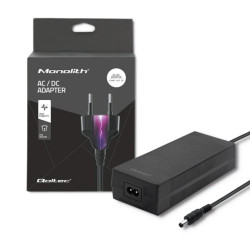 Qoltec Zasilacz desktopowy 120W 24V 5A 5.5*2.5 + kabel zasilajacy