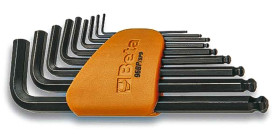 Zestaw kluczy imbusowych Jednostki metryczne BETA L 9 szt.