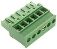 TLP-CPF6K Kostka zaciskowa, 6pin, kątowa, z gniazdem raster 5,08 mm