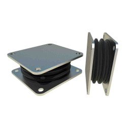 Podstawka antywibracyjna średnica 166mm wysokość całkowita 63mm wysokość stopki 63mm