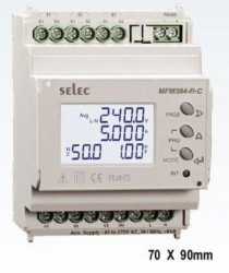 Miernik parametrów sieci MFM384-R-C komunikaja Modbus RS485