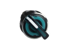 Harmony XB4 Główka przełącznika 2 pozycyjnego LED zielona metalowa ZB4BK1233 SCHNEIDER ELECTRIC