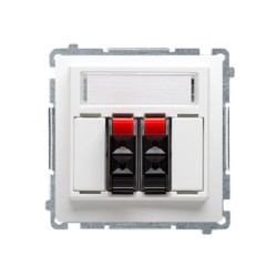 BASIC biały BMGL3.01/11 Gn.głoś. x2 KONTAKT